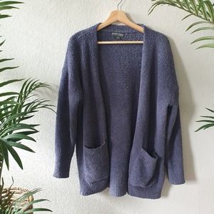 Barefoot Dreams CozyChic Cardigan Beach Rock S / M